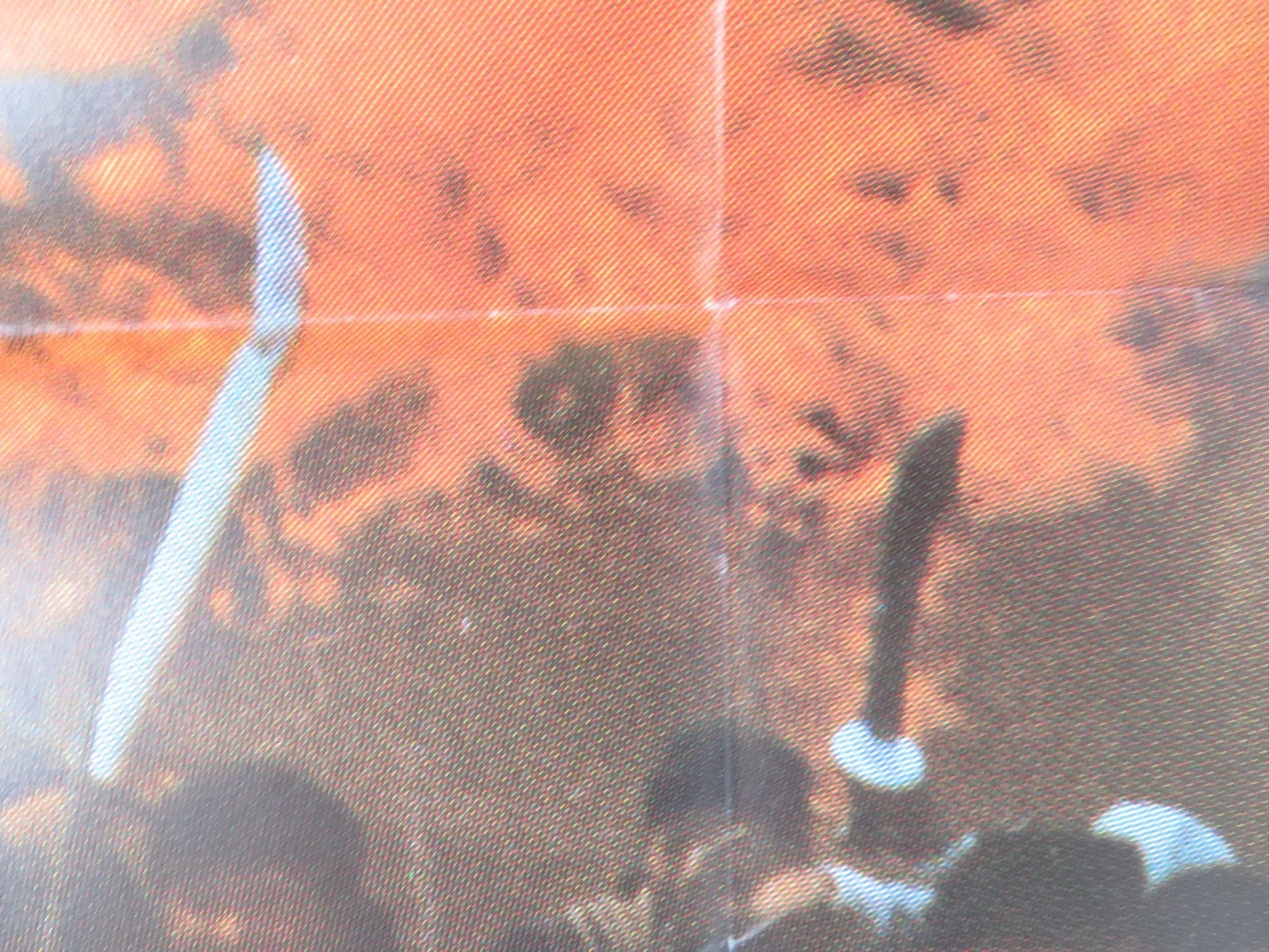 THE HEROIC ONES GERMAN A1 POSTER FOLDED DAVID DA - WEI CHIANG HAN CHIN 1973 Rendezvous Cinema Movie posters