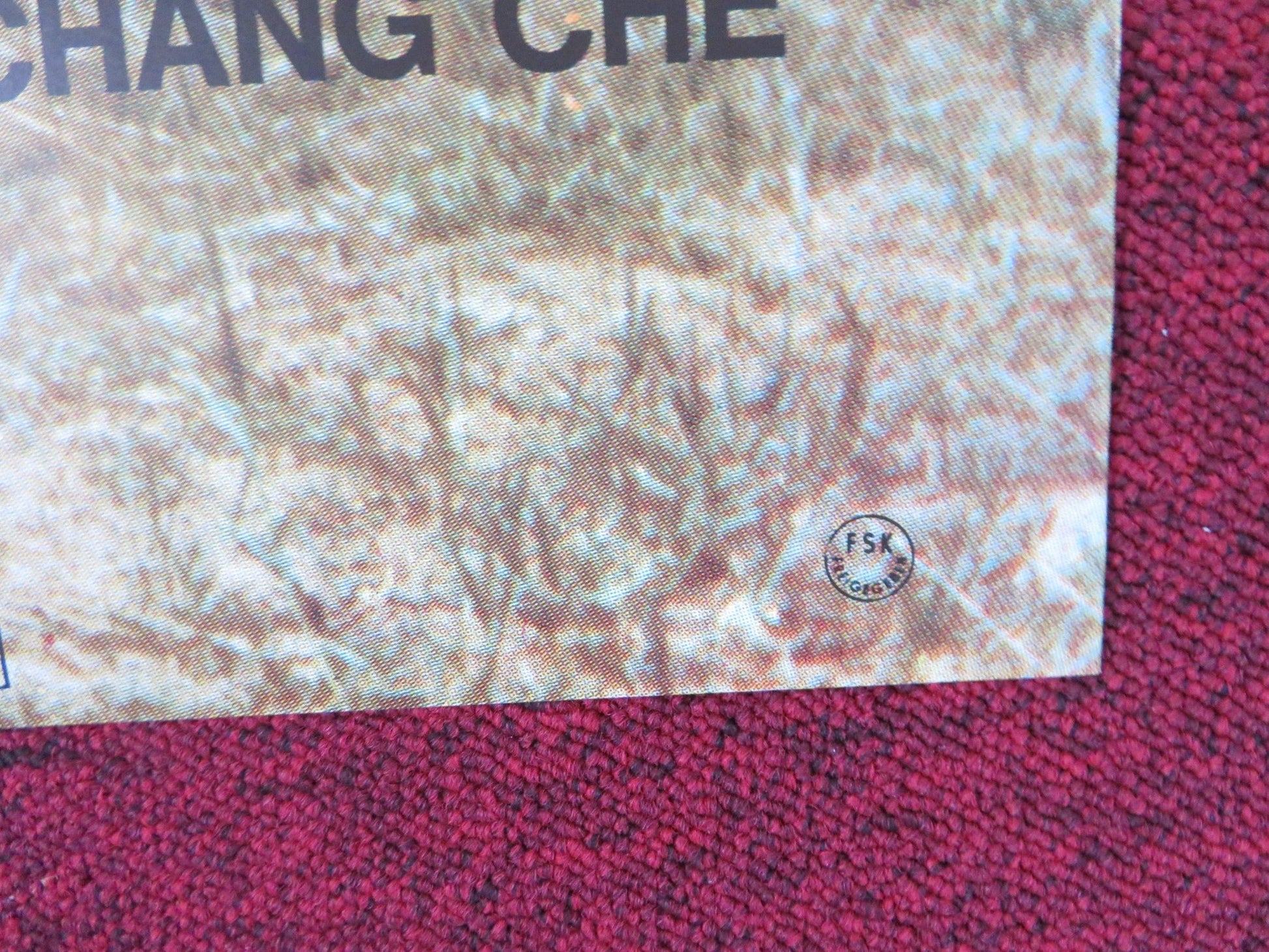 THE HEROIC ONES GERMAN A1 POSTER FOLDED DAVID DA - WEI CHIANG HAN CHIN 1973 Rendezvous Cinema Movie posters