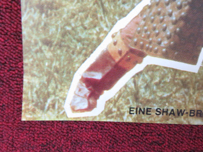 THE HEROIC ONES GERMAN A1 POSTER FOLDED DAVID DA - WEI CHIANG HAN CHIN 1973 Rendezvous Cinema Movie posters