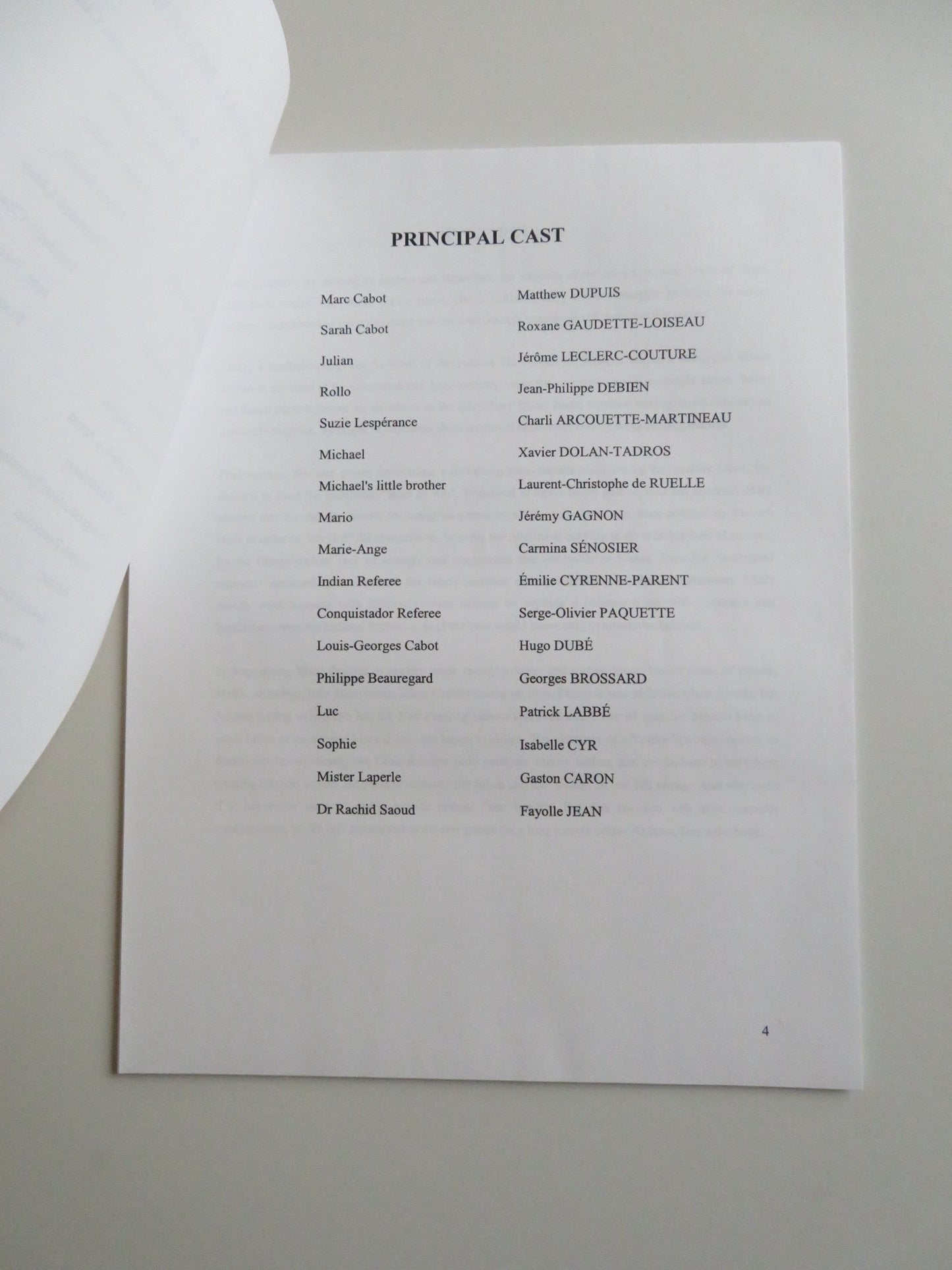 THE HIDDEN FORTRESS PRESS KIT 2001 MATTHEW DUPUIS ROXANE GAUDETTE - LOISEAU Movie posters