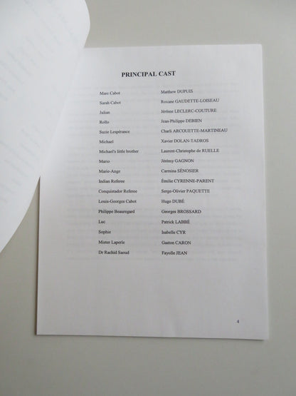 THE HIDDEN FORTRESS PRESS KIT 2001 MATTHEW DUPUIS ROXANE GAUDETTE - LOISEAU Movie posters