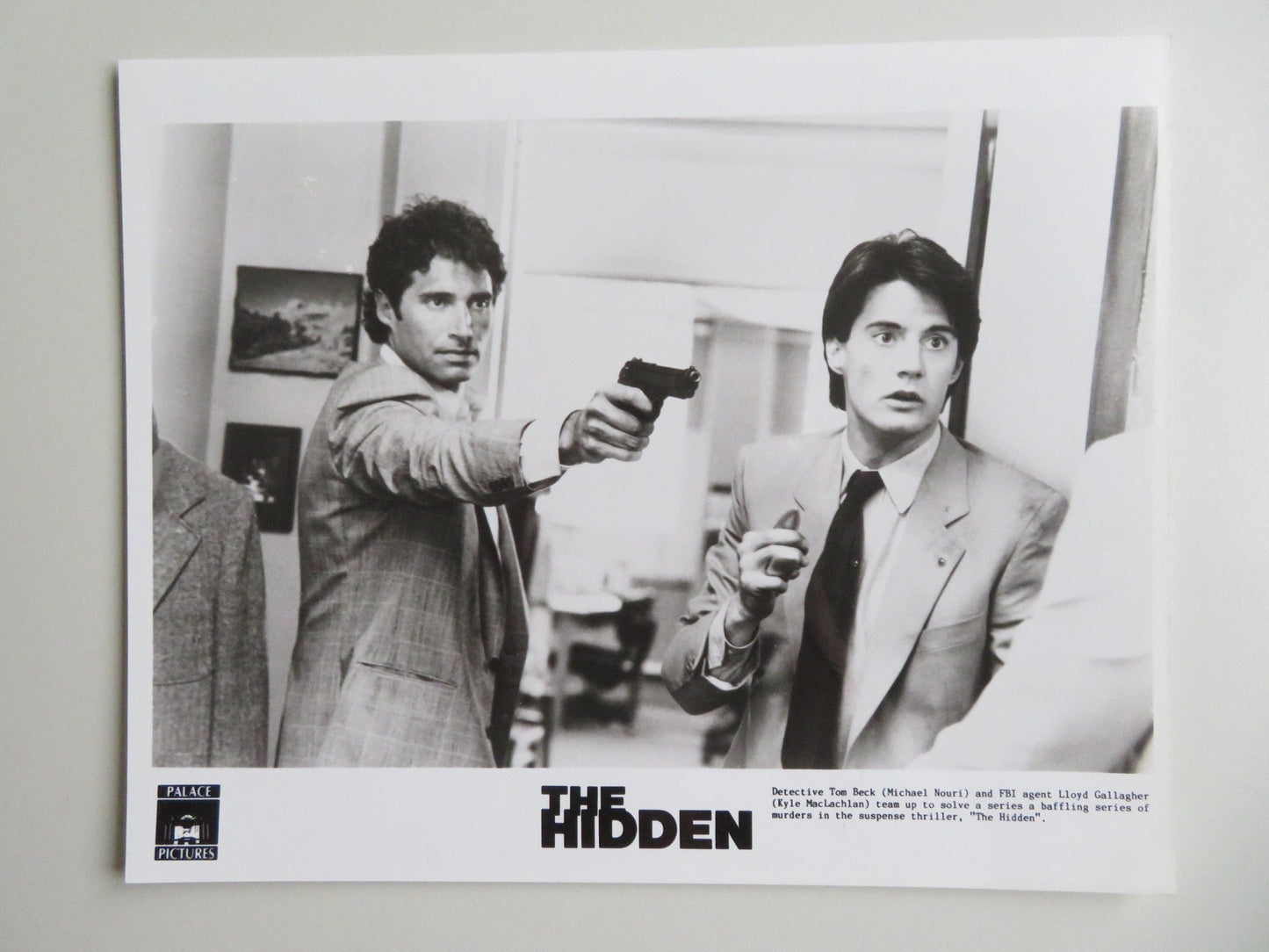 THE HIDDEN MOVIE STILL PHOTO LOT OF 7 KYLE MACLACHLAN MICHAEL NOURI 1987 - Rendezvous Cinema