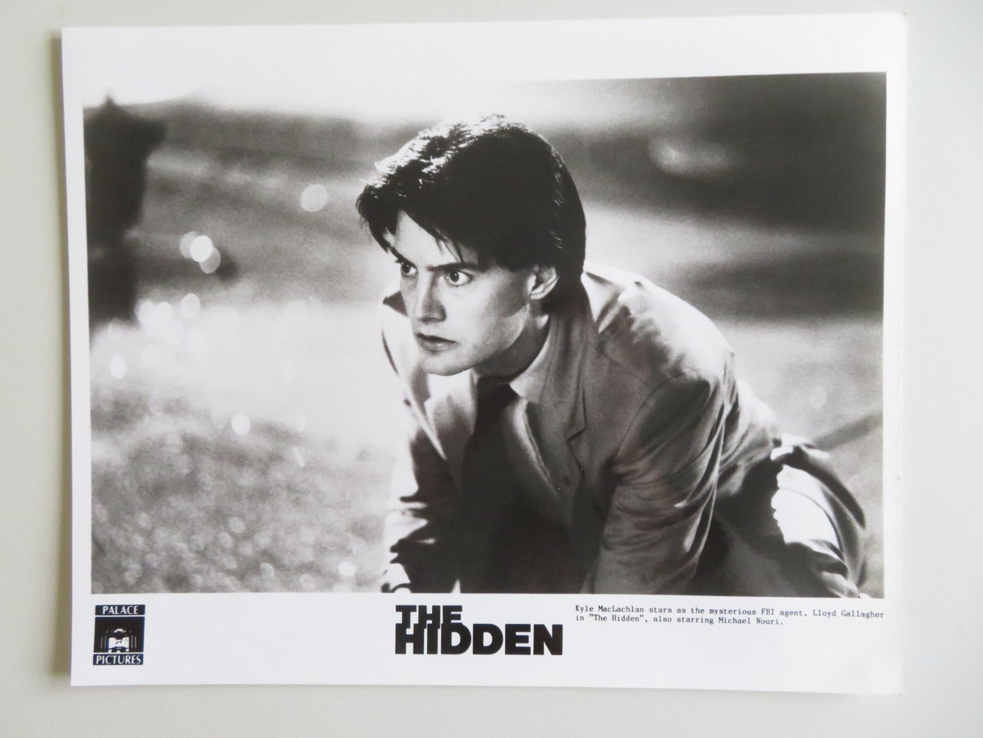 THE HIDDEN MOVIE STILL PHOTO LOT OF 7 KYLE MACLACHLAN MICHAEL NOURI 1987 - Rendezvous Cinema