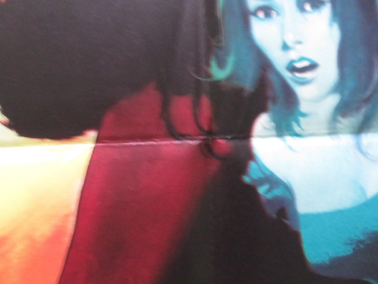 THE HIGH BRIGHT SUN FOLDED UK ONE SHEET POSTER DIRK BOGARDE GEORGE CHAKIRIS 1965 Movie posters