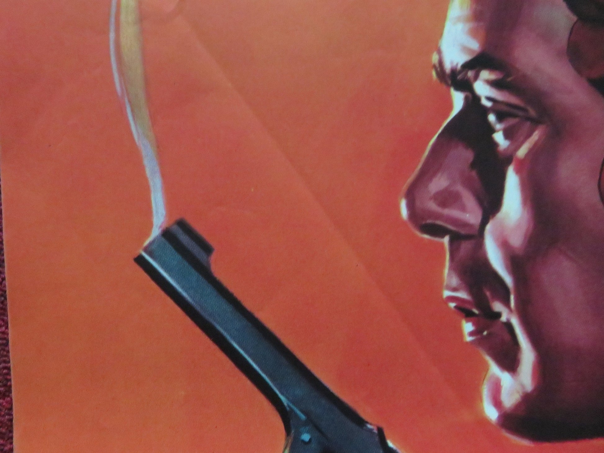 THE HIGH BRIGHT SUN FOLDED UK ONE SHEET POSTER DIRK BOGARDE GEORGE CHAKIRIS 1965 Movie posters