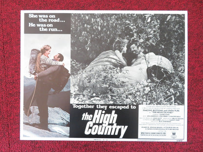 THE HIGH COUNTRY US LOBBY CARD FULL SET TIMOTHY BOTTOMS LINDA PURL 1981 Movie posters