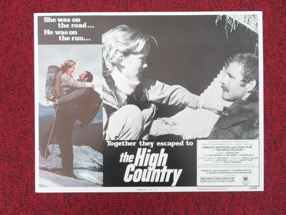 THE HIGH COUNTRY US LOBBY CARD FULL SET TIMOTHY BOTTOMS LINDA PURL 1981 Movie posters