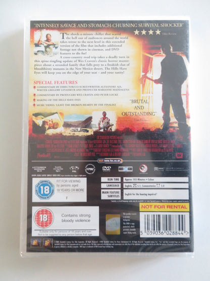 THE HILLS HAVE EYES - EXTENDED CUT (DVD) TED LEVINE K. QUINLAN 2006 REGION 2 Rendezvous Cinema Movie posters
