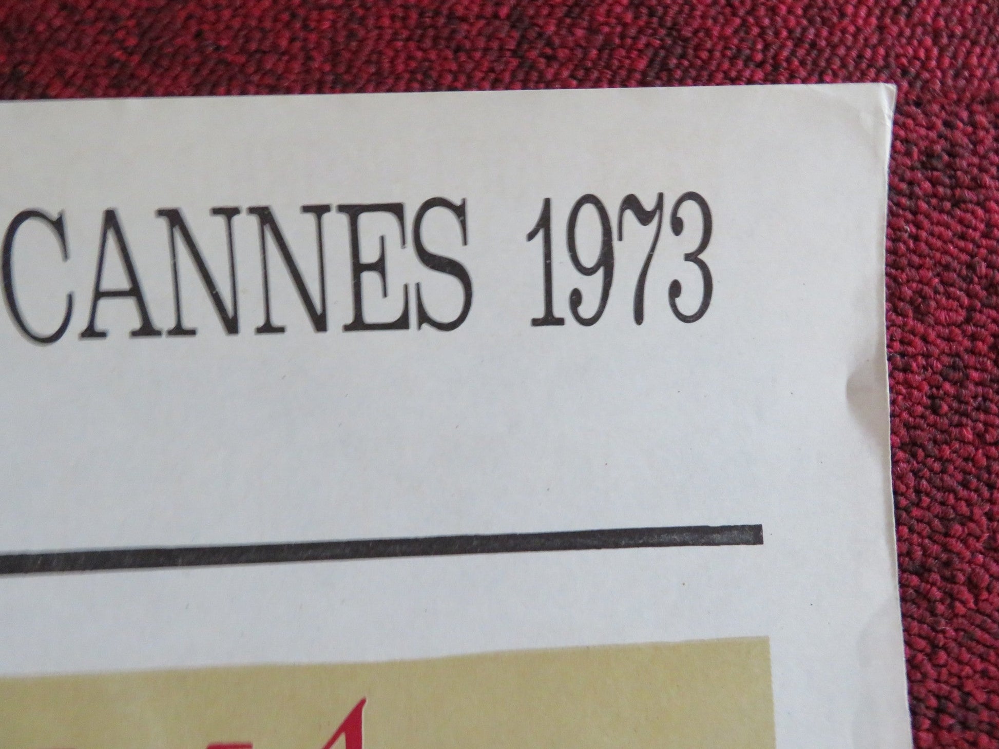 THE HIRELING FRENCH POSTER ROLLED ROBERT SHAW SARAH MILES 1973 Rendezvous Cinema Movie posters