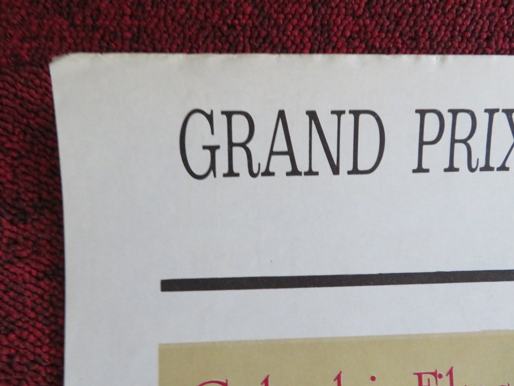 THE HIRELING FRENCH POSTER ROLLED ROBERT SHAW SARAH MILES 1973 Rendezvous Cinema Movie posters