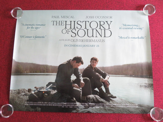 The History Of Sound UK Quad Rolled Poster Paul Mescal Josh O'Connor 2025 Movie posters