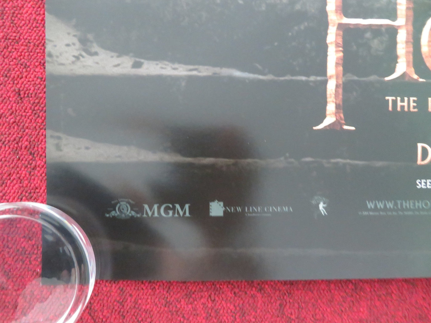 THE HOBBIT: BATTLE OF THE FIVE ARMIES - C ONE SHEET ROLLED POSTER MCKELLEN 2014 Movie posters