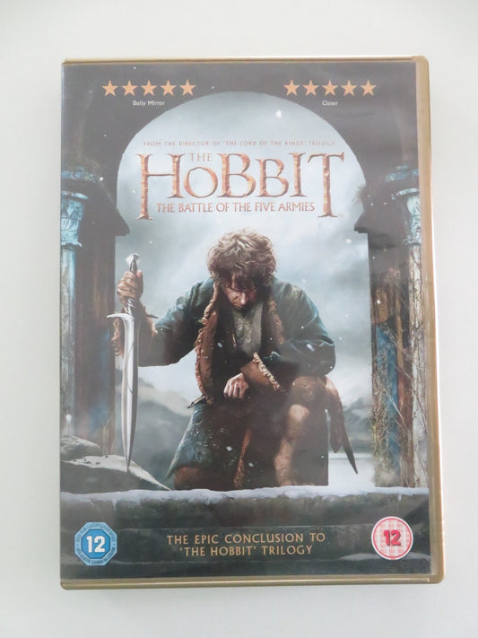 THE HOBBIT: THE BATTLE OF THE FIVE ARMIES (DVD) MARTIN FREEMAN 2014 REGION 2 Movie posters