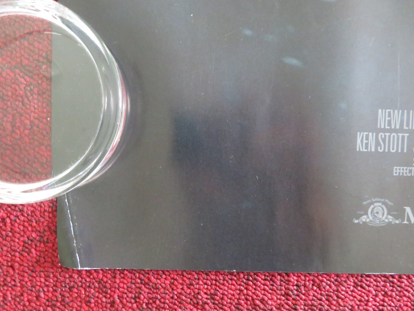 THE HOBBIT: THE BATTLE OF THE FIVE ARMIES UK QUAD ROLLED POSTER M. FREEMAN 2014 Movie posters