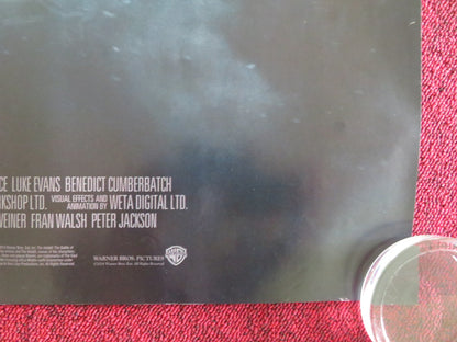 THE HOBBIT: THE BATTLE OF THE FIVE ARMIES UK QUAD ROLLED POSTER M. FREEMAN 2014 Movie posters