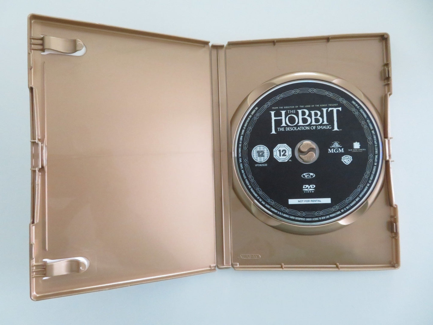 THE HOBBIT: THE DESOLATION OF SMAUG (DVD) MARTIN FREEMAN 2013 REGION 2 Movie posters