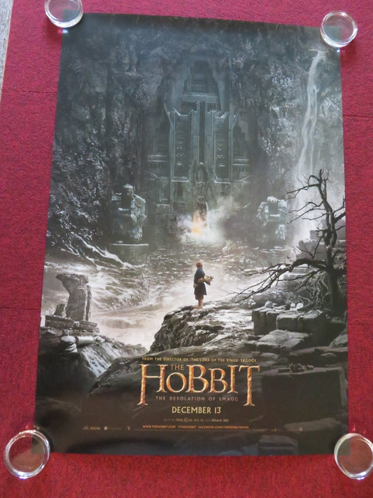THE HOBBIT: THE DESOLATION OF SMAUG US ONE SHEET ROLLED POSTER M. FREEMAN 2013 Rendezvous Cinema Movie posters