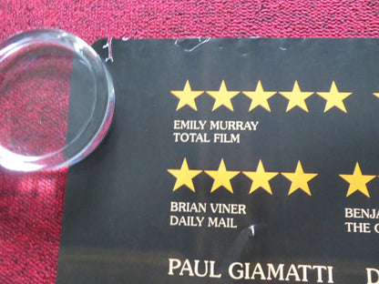 THE HOLDOVERS UK QUAD ROLLED POSTER PAUL GIAMATTI DOMINIC SESSA 2023 Rendezvous Cinema Movie posters