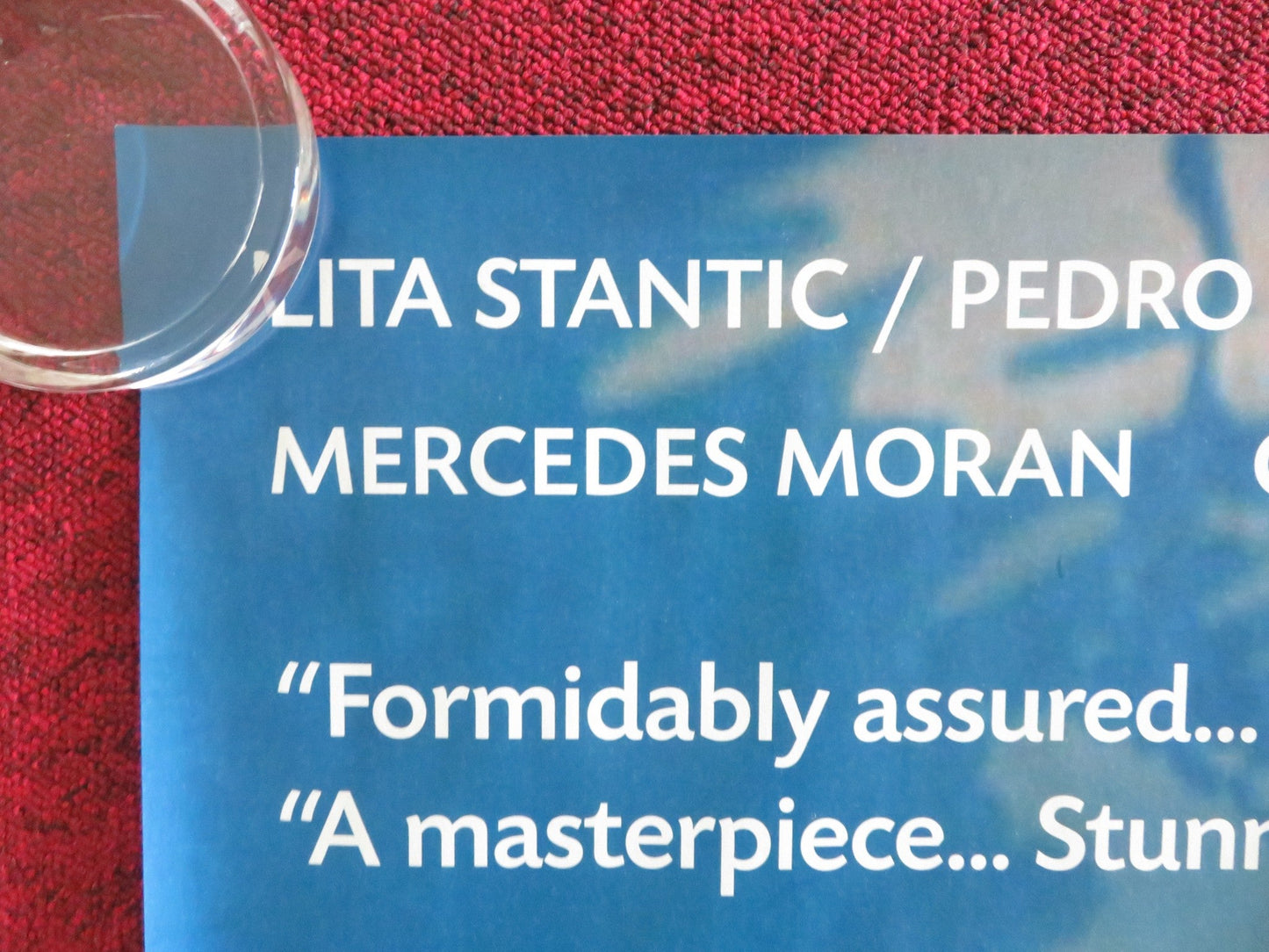 THE HOLY GIRL UK QUAD ROLLED POSTER MERCEDES MORAN CARLOS BELLOSO 2004 Movie posters