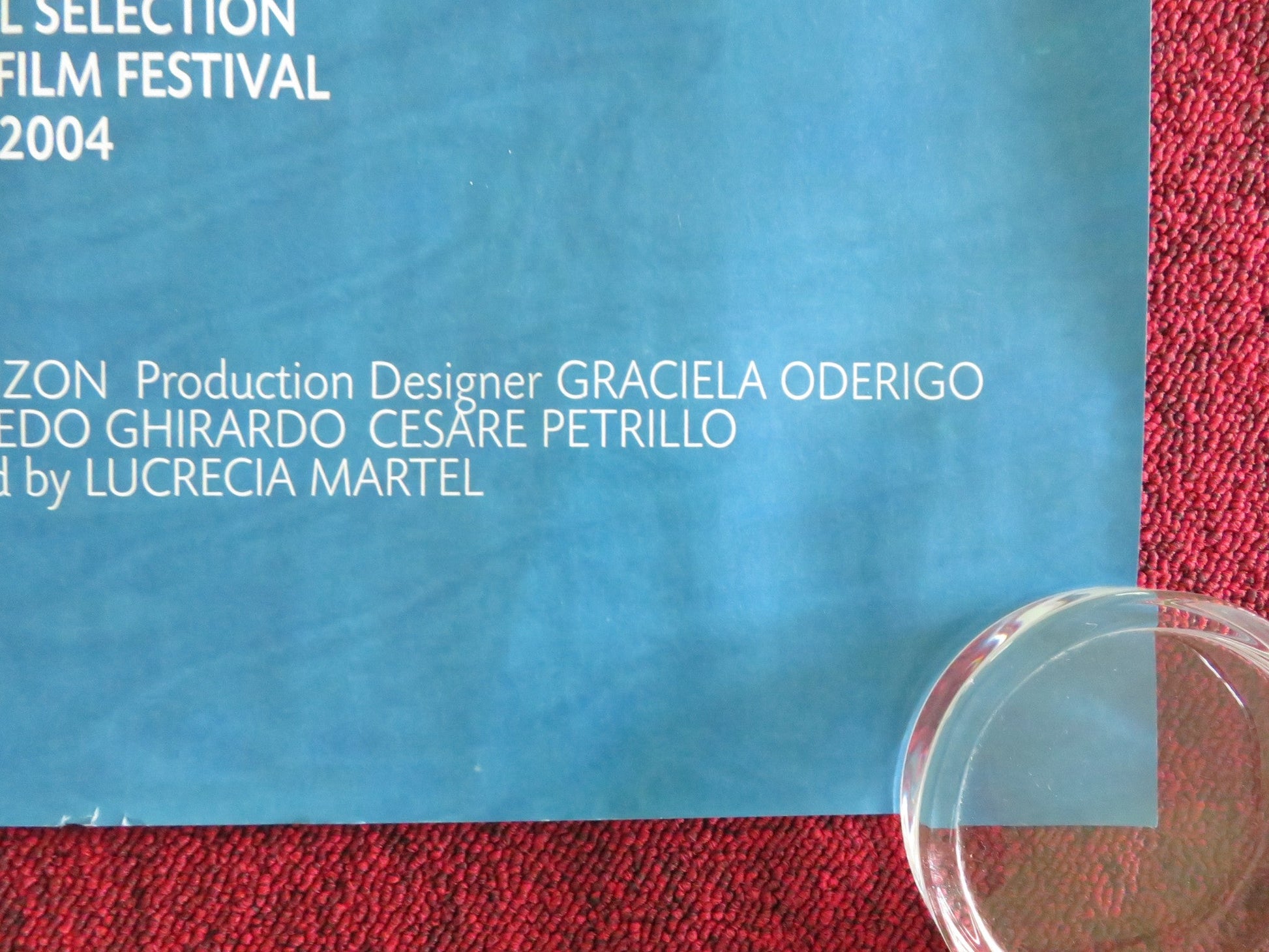 THE HOLY GIRL UK QUAD ROLLED POSTER MERCEDES MORAN CARLOS BELLOSO 2004 Movie posters