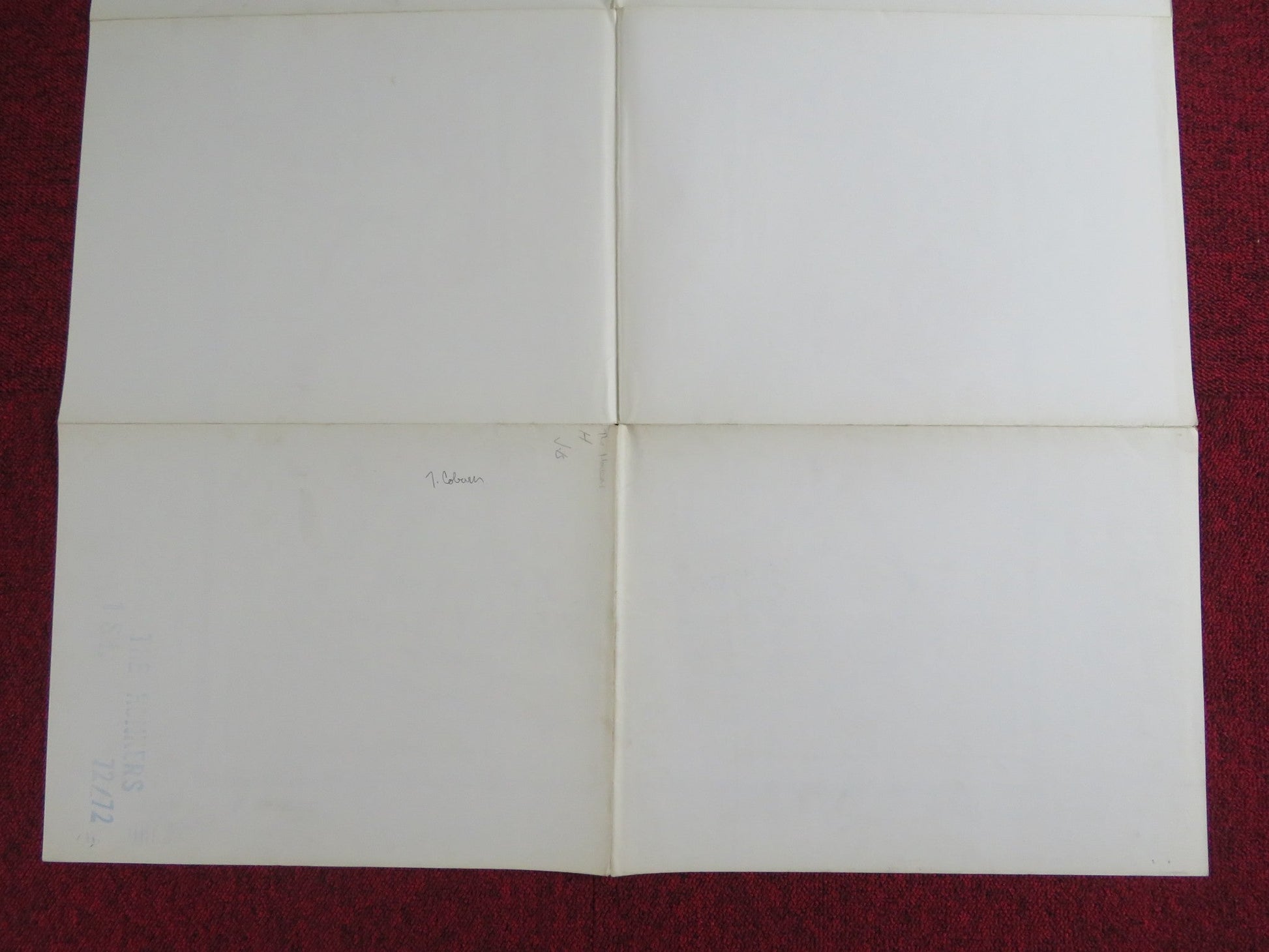 THE HONKERS FOLDED US ONE SHEET POSTER JAMES COBURN LOIS NETTLETON 1972 Rendezvous Cinema Movie posters