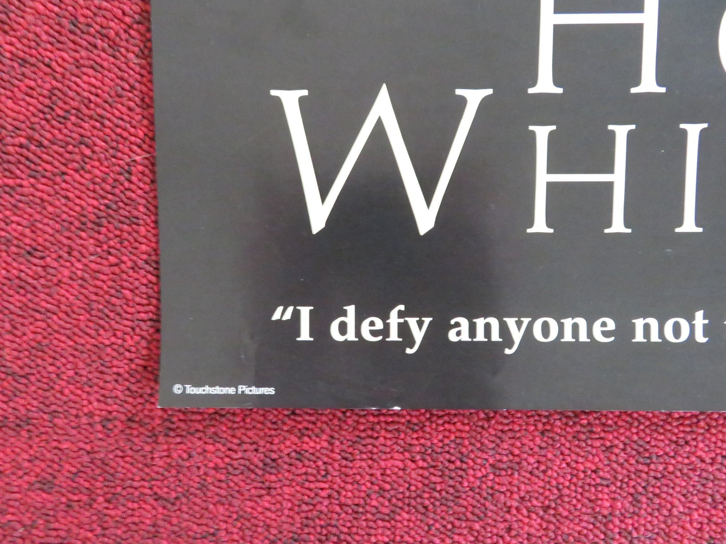 THE HORSE WHISPERER VHS VIDEO POSTER ROBERT REDFORD KRISTIN SCOTT THOMAS 1998 Rendezvous Cinema Movie posters