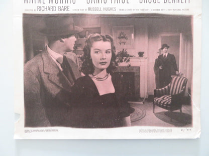 THE HOUSE ACROSS THE STREET US INSERT POSTER WAYNE MORRIS JANIS PAIGE 1949 Rendezvous Cinema Movie posters