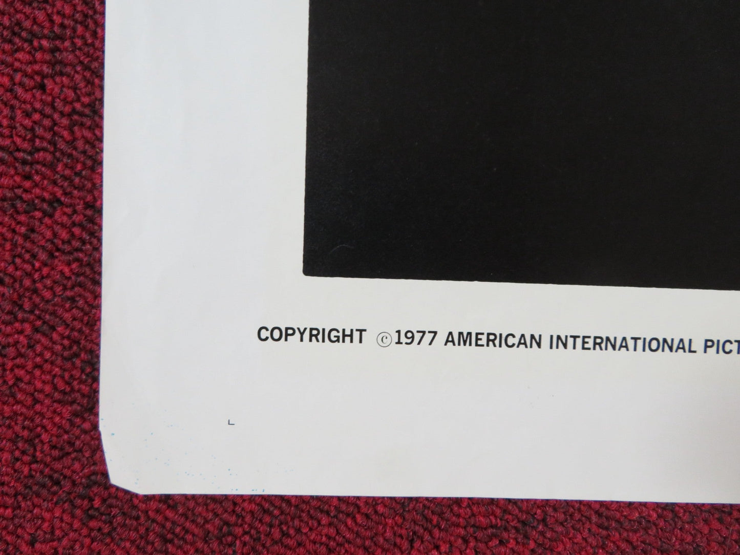 THE HOUSE BY THE LAKE - B FOLDED US ONE SHEET POSTER BRENDA VACCARO 1977 Rendezvous Cinema Movie posters