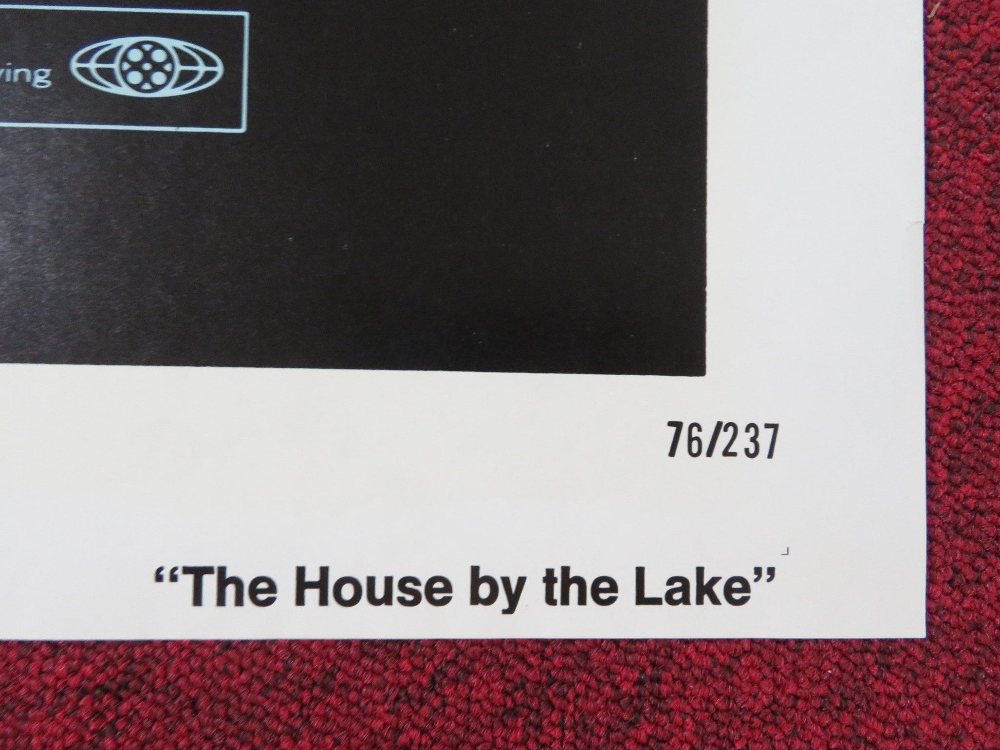 THE HOUSE BY THE LAKE - B FOLDED US ONE SHEET POSTER BRENDA VACCARO 1977 Rendezvous Cinema Movie posters