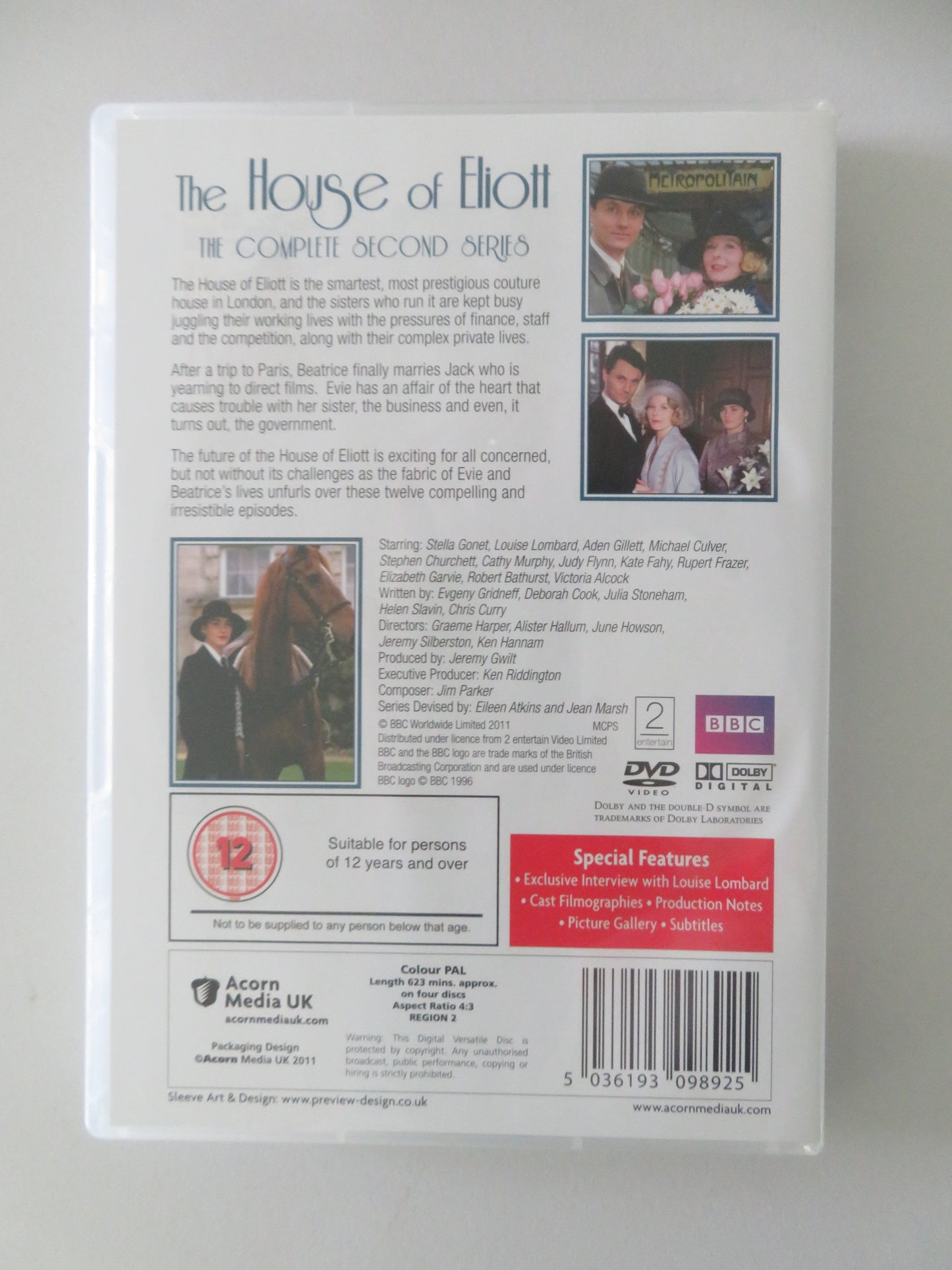 The House of Eliott - The Complete Collection (DVD BoxSet) 1991 Region 2 Movie posters