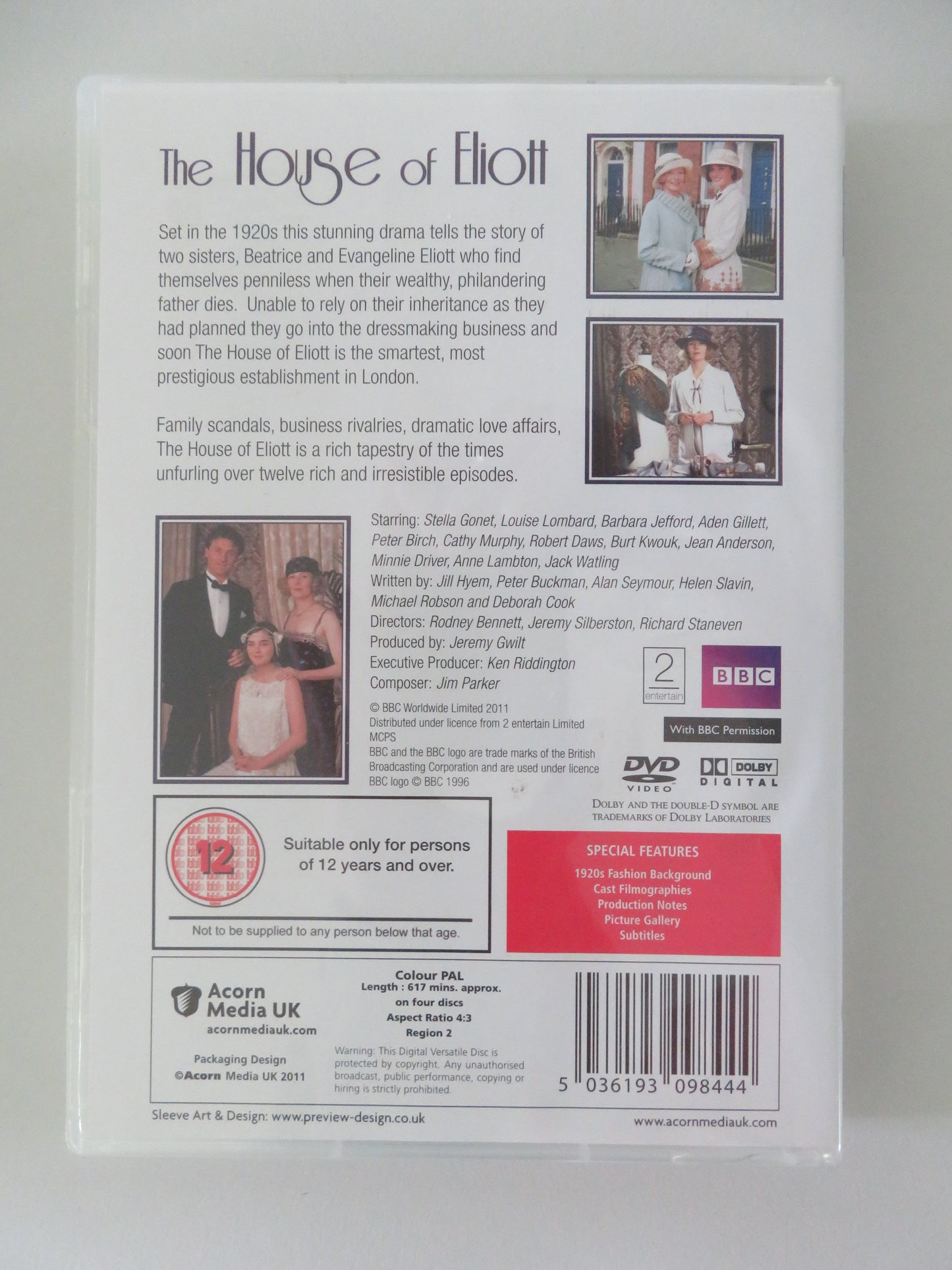The House of Eliott - The Complete Collection (DVD BoxSet) 1991 Region 2 Movie posters