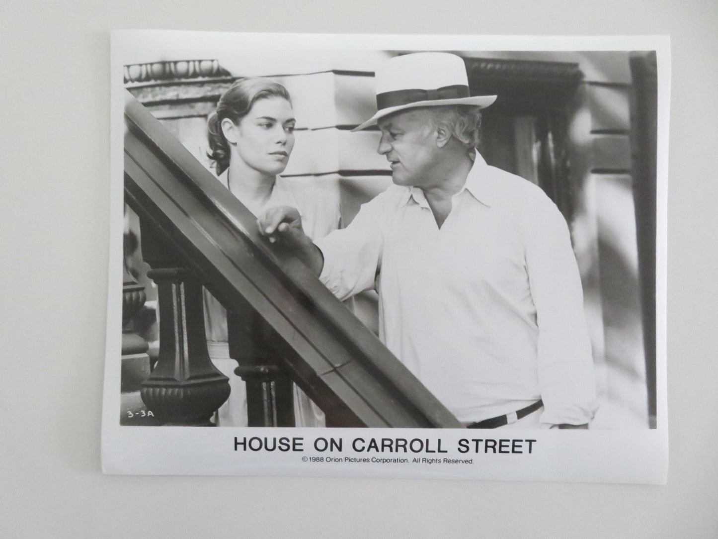 THE HOUSE ON CARROLL STREET - A MOVIE STILL PHOTO KELLY MCGILLIS 1988 Movie posters
