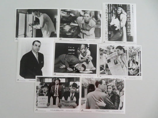 THE HOUSE ON CARROLL STREET MOVIE STILL PHOTO LOT OF 8 JEFF DANIELS 1987 - Rendezvous Cinema