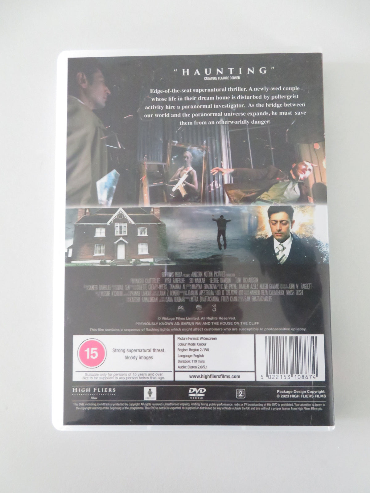 The House on the Cliff (DVD) Priyanshu Chatterjee Nyra Banerjee 2021 Region 2 Movie posters
