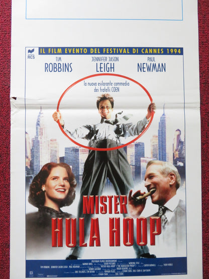 THE HUDSUCKER PROXY ITALIAN LOCANDINA POSTER TIM ROBBINS JENNIFER J. LEIGH 1994 Rendezvous Cinema Movie posters