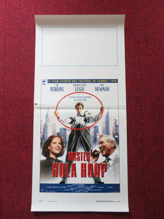 THE HUDSUCKER PROXY ITALIAN LOCANDINA POSTER TIM ROBBINS JENNIFER J. LEIGH 1994 Rendezvous Cinema Movie posters