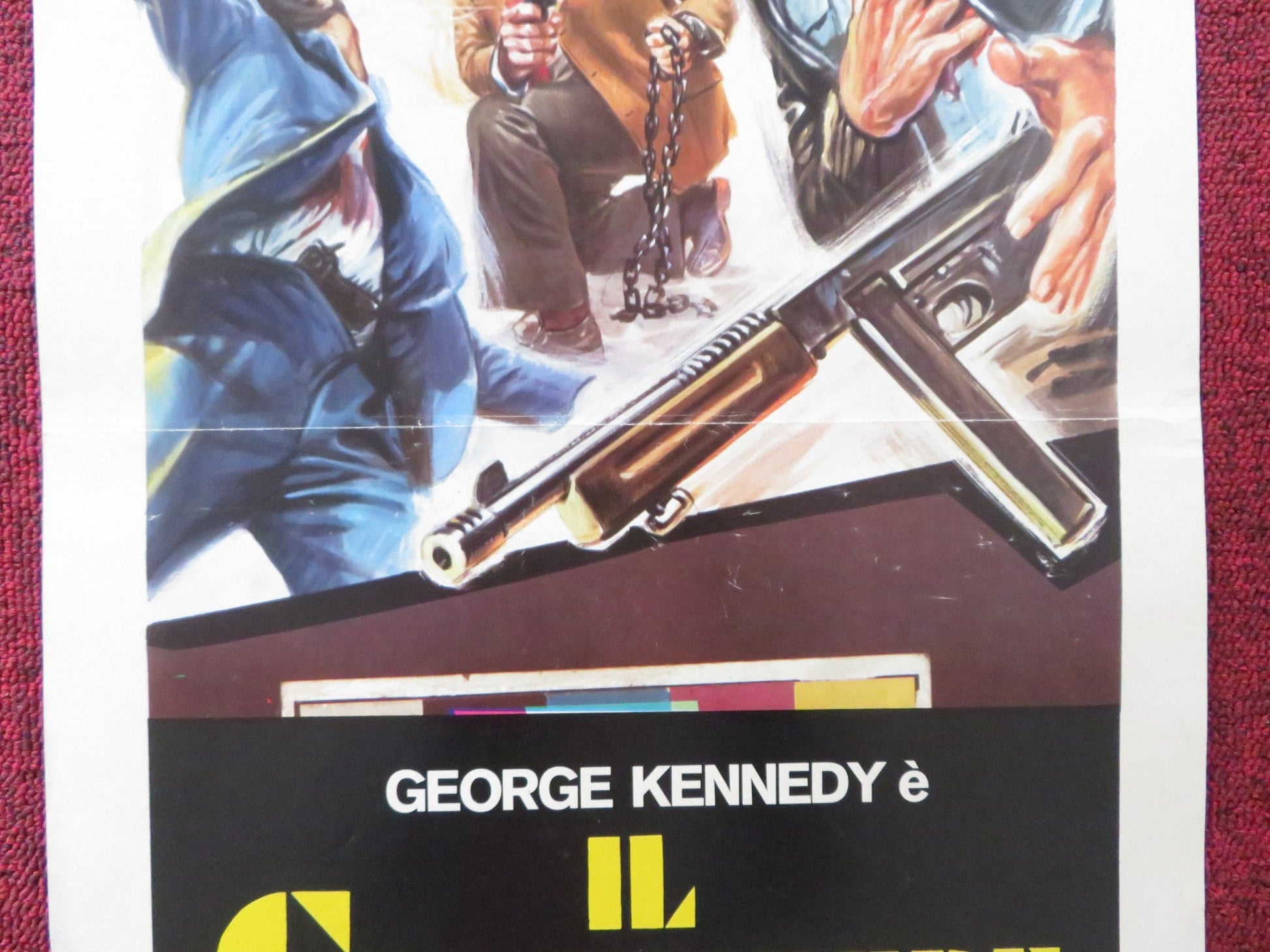 THE HUMAN FACTOR - B ITALIAN LOCANDINA POSTER GEORGE KENNEDY JOHN MILLS 1975 Rendezvous Cinema Movie posters