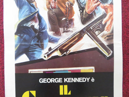 THE HUMAN FACTOR - B ITALIAN LOCANDINA POSTER GEORGE KENNEDY JOHN MILLS 1975 Rendezvous Cinema Movie posters