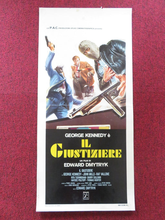 THE HUMAN FACTOR - B ITALIAN LOCANDINA POSTER GEORGE KENNEDY JOHN MILLS 1975 Rendezvous Cinema Movie posters