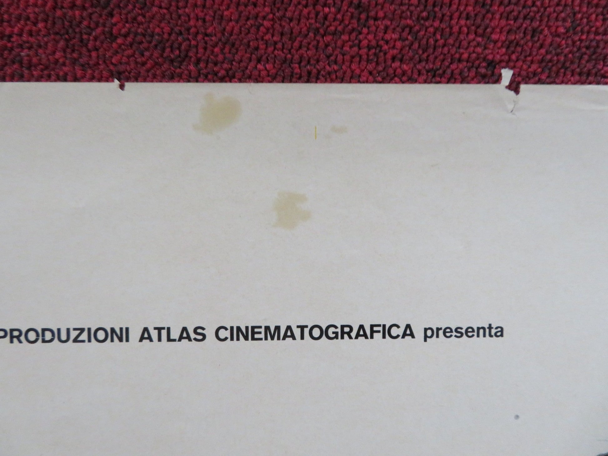 THE HUMAN FACTOR - B ITALIAN LOCANDINA POSTER GEORGE KENNEDY JOHN MILLS 1975 Rendezvous Cinema Movie posters