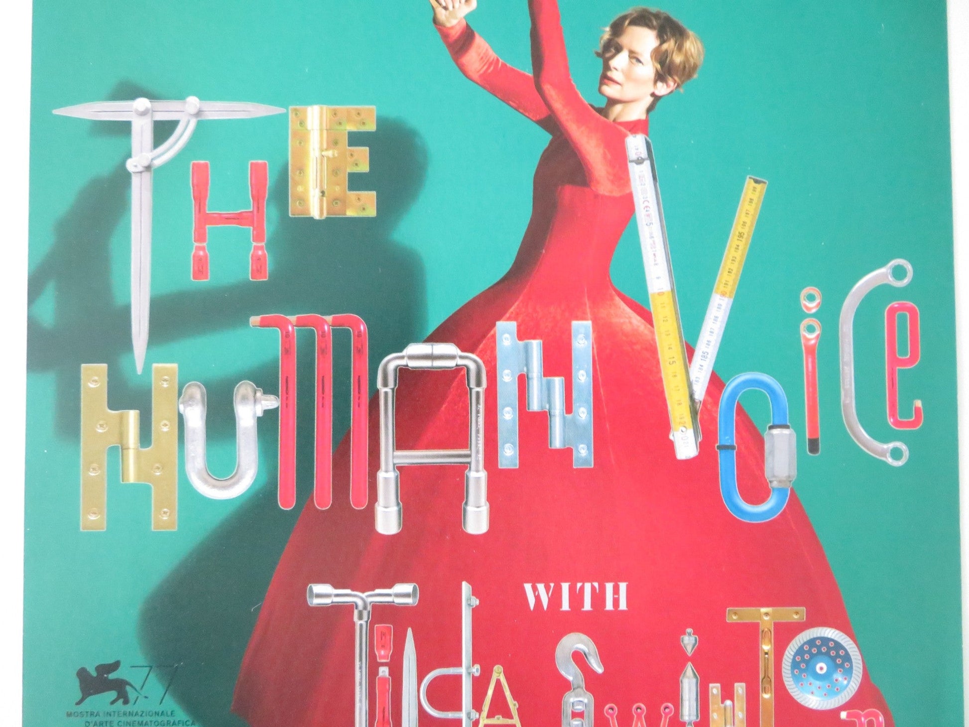 THE HUMAN VOICE JAPANESE CHIRASHI (B5) POSTER TILDA SWINTON ALMODOVAR 2020 Rendezvous Cinema Movie posters