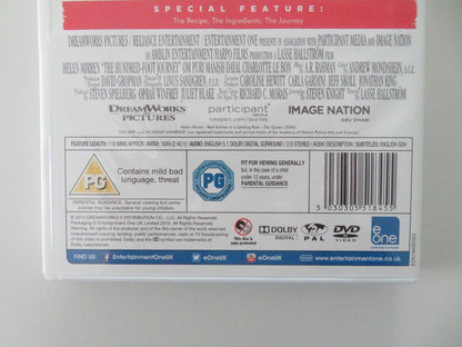 The Hundred - Foot Journey (DVD) Helen Mirren Om Puri 2014 Region 2 Movie posters