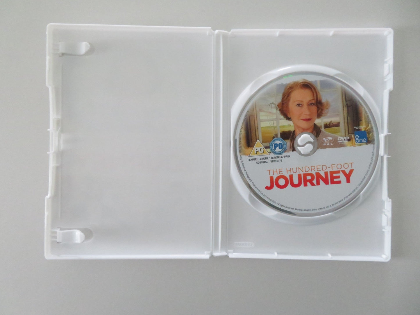 The Hundred - Foot Journey (DVD) Helen Mirren Om Puri 2014 Region 2 Movie posters