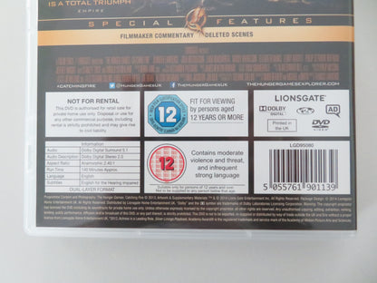 The Hunger Games: Catching Fire - B (DVD) Jennifer Lawrence 2013 Region 2 Movie posters