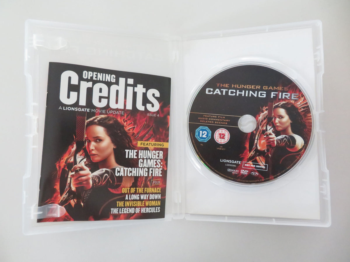 The Hunger Games: Catching Fire - B (DVD) Jennifer Lawrence 2013 Region 2 Movie posters