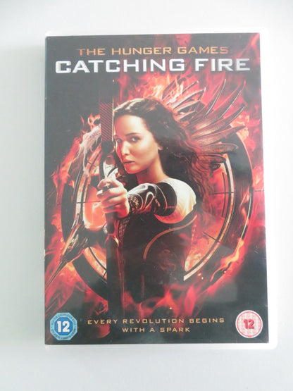 The Hunger Games: Catching Fire (DVD) Jennifer Lawrence 2013 Region 2 Movie posters