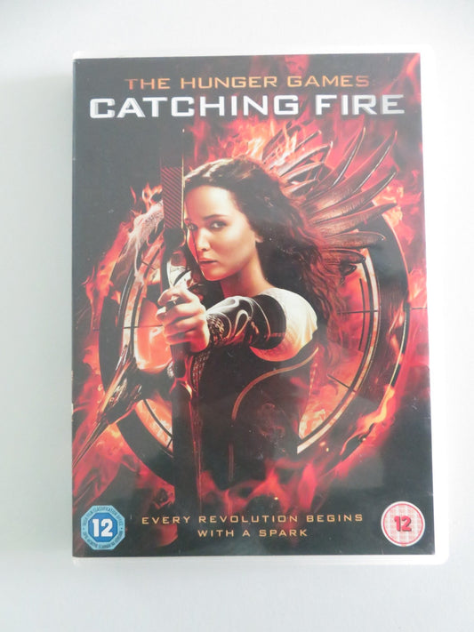 The Hunger Games: Catching Fire (DVD) Jennifer Lawrence 2013 Region 2 Movie posters