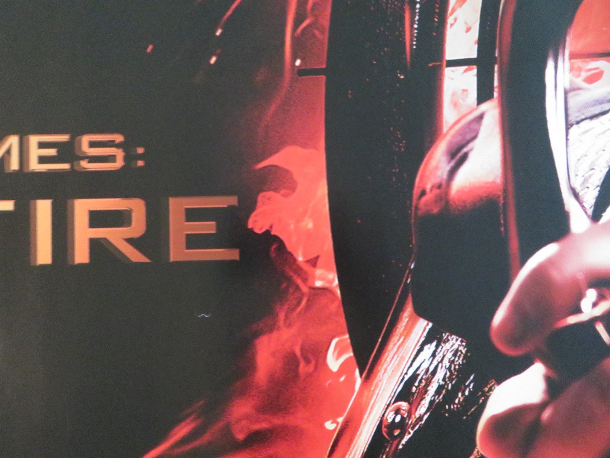 THE HUNGER GAMES CATCHING FIRE UK QUAD ROLLED POSTER JENNIFER LAWRENCE 2013 Movie posters