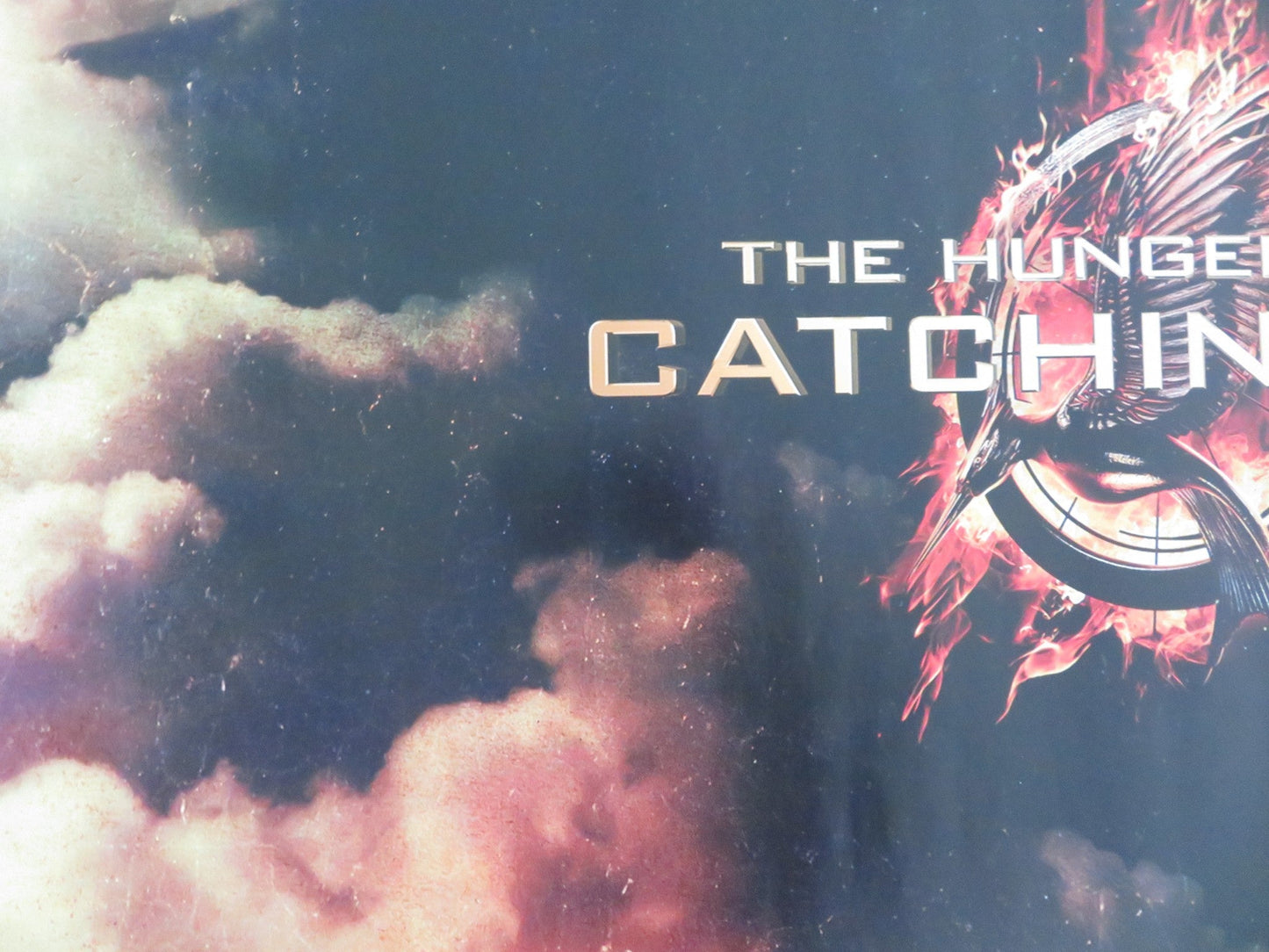 THE HUNGER GAMES CATCHING FIRE UK QUAD ROLLED POSTER JENNIFER LAWRENCE 2013 Movie posters