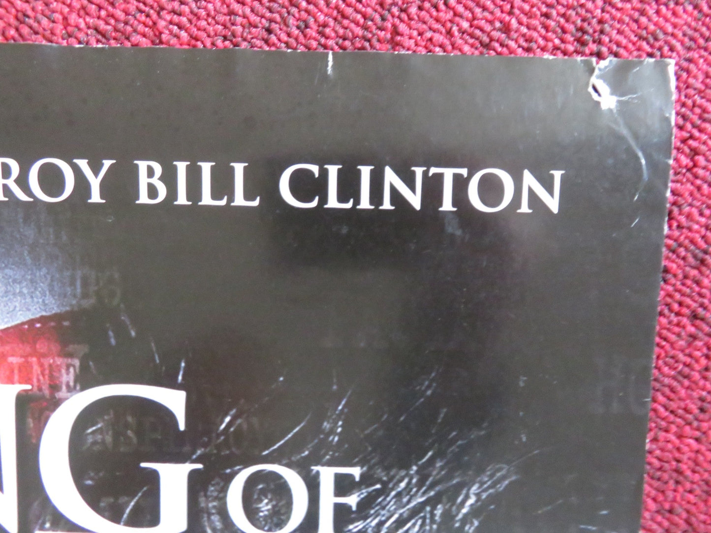 THE HUNTING OF THE PRESIDENT DVD POSTER MORGAN FREEMAN 2004 Rendezvous Cinema Movie posters